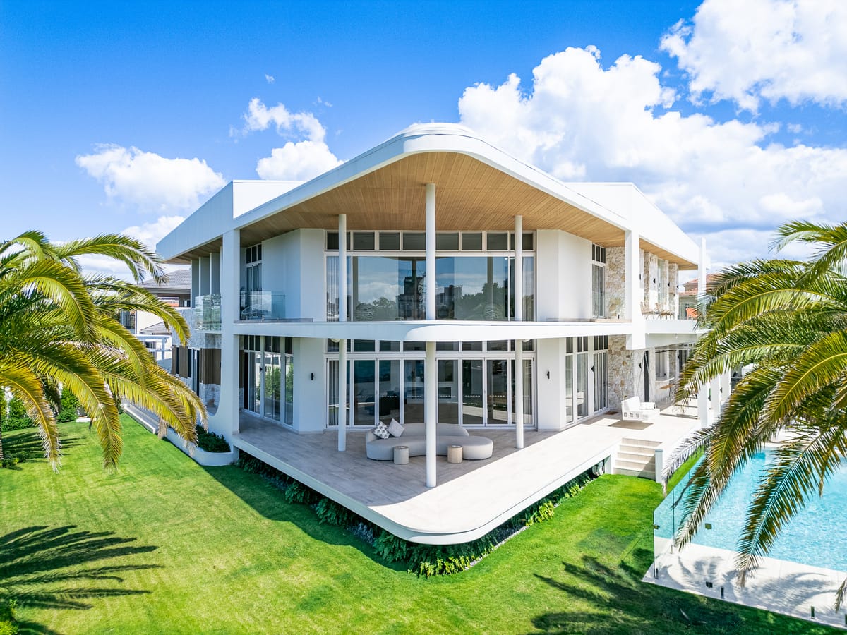 Coastal Design Framed in Glass